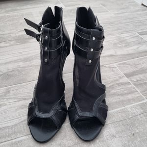 Nine West, 7, Black, 3.5 Inch Heels